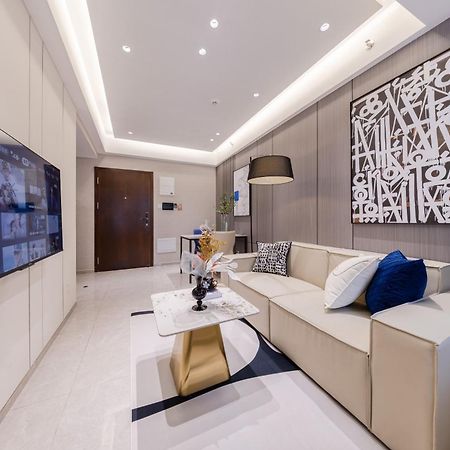 Aparthotel Boruisi Video And Audio Light House - Shenzhen Convention And Exhibition Center Gangxia Metro Station Exterior foto